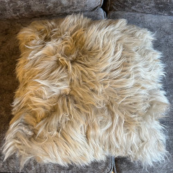 Sheepskin Cushions Oyster
