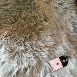 Medium Sheepskin Rug UK | Natural | Mint | Howdy Hides