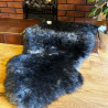 Medium Sheepskin Rug UK | Natural | Midnight | Howdy Hides