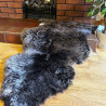 Extra Large Sheepskin Rug UK | Natural | Chocolate Light Tip | Howdy Hides