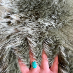 Large Sheepskin Rug UK | Natural | Sage | Howdy Hides