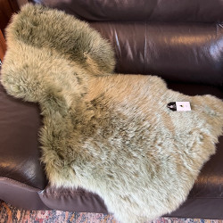 Large Sheepskin Rug UK | Natural | Sage | Howdy Hides