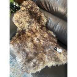 Large Sheepskin Rug UK | Natural | Smoked Oyster | Howdy Hides