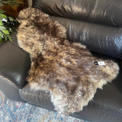 Large Sheepskin Rug UK | Natural | Smoked Oyster | Howdy Hides