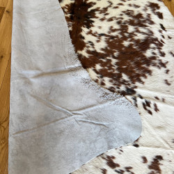 Tri Colour Cowhide Rug UK | Black Brown White | 198x180cm | Howdy Hides