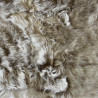 Medium Oyster Sheepskin Pet Bed UK | Memory Foam | 70x45cm | Howdy Hides