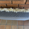 Medium Oyster Sheepskin Pet Bed UK | Memory Foam | 70x45cm | Howdy Hides