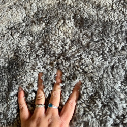 Medium Grey Sheepskin Pet Bed UK | Memory Foam | 70x45cm | Howdy Hides