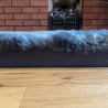 Large Grey Sheepskin Pet Bed UK | Memory Foam | 90x60cm | Howdy Hides