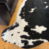 Large Black & White Cowhide Rug UK | 204x190cm | Howdy Hides