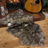 Medium Sheepskin Rug UK | Natural | Smoked Oyster | Howdy Hides
