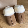 Sheepskin Mule Slippers | Suede | Howdy Hides