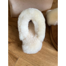 Sheepskin Mule Slippers | Suede | Howdy Hides
