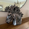 Stallion Head Ornament Medium | Horse Head Sculpture UK | Howdy Hides