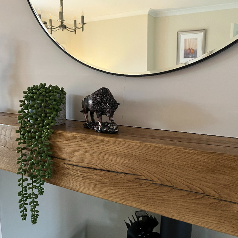 Howdy Hides | Small Bison Ornament | Rustic Buffalo Home Decor UK